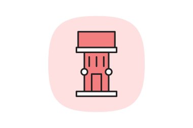 Heykel yayası, vektör, piksel mükemmel, illüstratör dosyası