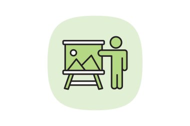 Sanat Eğitimi, vektör, piksel mükemmel, illüstratör dosyası