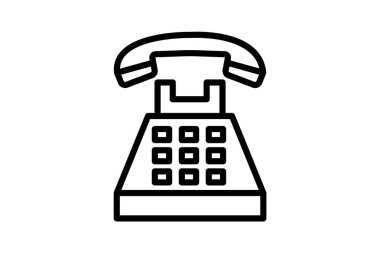 Telefon, vektör, piksel mükemmel, çizer dosyası