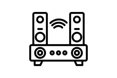 Ses çubuğu, vektör, piksel mükemmel, illüstratör dosyası