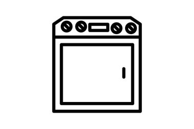 Elektrikli Sıcak Tabak, vektör, piksel mükemmel, illüstratör dosyası