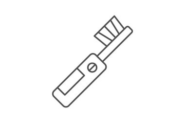 Elektrikli diş fırçası, vektör, piksel mükemmel, illüstratör dosyası