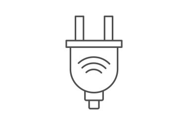 Akıllı Wi-Fi Eklentisi, vektör, piksel mükemmel, illüstratör dosyası