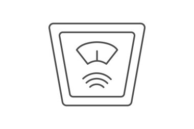 Akıllı Vücut Boyutu, vektör, piksel mükemmel, illüstratör dosyası