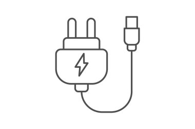 Hızlı Şarj Edici, vektör, piksel mükemmel, illüstratör dosyası