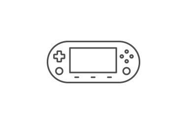 Taşınabilir Konsol, vektör, piksel mükemmel, illüstratör dosyası