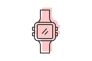 Smartwatch Pro, vektör, piksel mükemmel, illüstratör dosyası