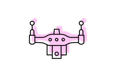 Drone Pro, vektör, piksel mükemmel, illüstratör dosyası