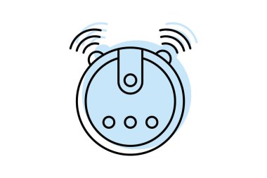 Robot Vakum, vektör, piksel mükemmel, illüstratör dosyası