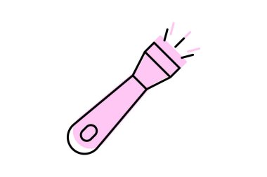 El feneri, vektör, piksel mükemmel, illüstratör dosyası