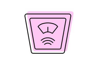 Akıllı Vücut Boyutu, vektör, piksel mükemmel, illüstratör dosyası