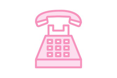 Telefon, vektör, piksel mükemmel, çizer dosyası