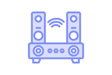 Ses çubuğu, vektör, piksel mükemmel, illüstratör dosyası