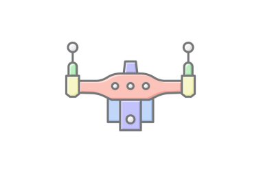 Drone Pro, vektör, piksel mükemmel, illüstratör dosyası