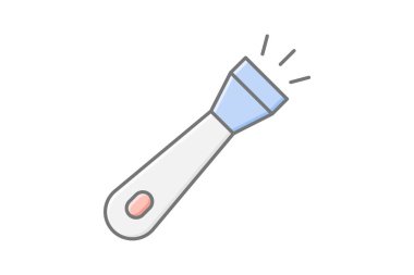 El feneri, vektör, piksel mükemmel, illüstratör dosyası