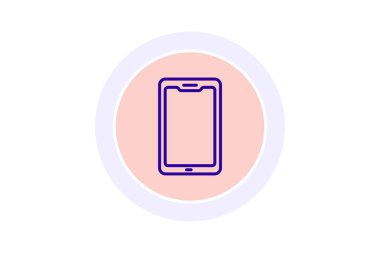 Akıllı telefon, vektör, piksel mükemmel, çizer dosyası