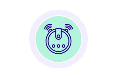 Robot Vakum, vektör, piksel mükemmel, illüstratör dosyası