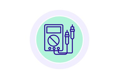 Dijital Çokölçer, vektör, piksel mükemmel, illüstratör dosyası