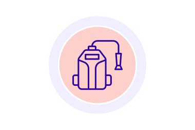 Elektrik Basınçlı Temizleyici, vektör, piksel mükemmel, illüstratör dosyası