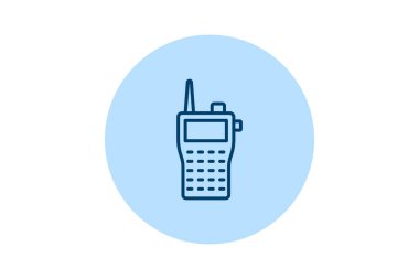 Telsiz, vektör, piksel mükemmel, illüstratör dosyası