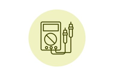 Dijital Çokölçer, vektör, piksel mükemmel, illüstratör dosyası