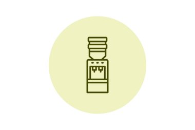 Su dağıtıcı, vektör, piksel mükemmel, illüstratör dosyası