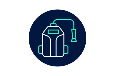 Elektrik Basınçlı Temizleyici, vektör, piksel mükemmel, illüstratör dosyası