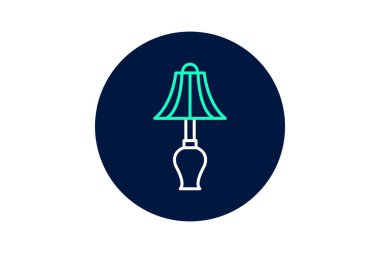 Tablo lambası, vektör, piksel mükemmel, çizer dosyası