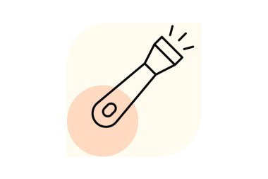 El feneri, vektör, piksel mükemmel, illüstratör dosyası