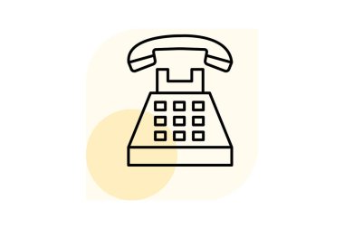 Telefon, vektör, piksel mükemmel, çizer dosyası