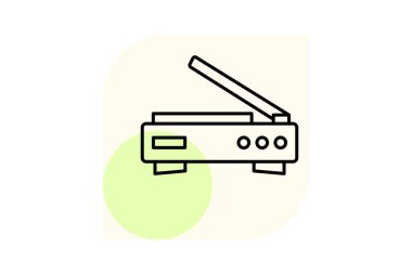 Tarayıcı, vektör, piksel mükemmel, çizer dosyası