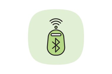 Bluetooth Beacon, vektör, piksel mükemmel, illüstratör dosyası