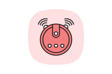 Robot Vakum, vektör, piksel mükemmel, illüstratör dosyası