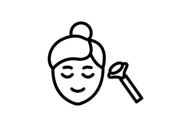 Jade Roller, vektör, piksel mükemmel, illüstratör dosyası