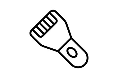 Yüz Epilatörü, vektör, piksel mükemmel, illüstratör dosyası