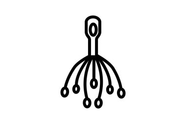 Dijital Düz Demir, vektör, piksel mükemmel, illüstratör dosyası