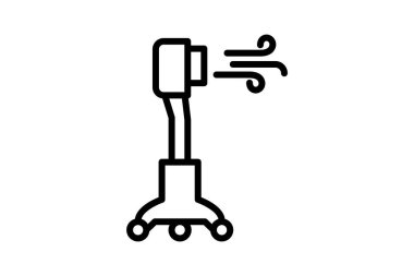 Elektrik Yüz Kaldırma Kemeri, vektör, piksel mükemmel, illüstratör dosyası