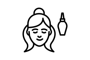 Yüz soğutma silindiri, vektör, piksel mükemmel, illüstratör dosyası