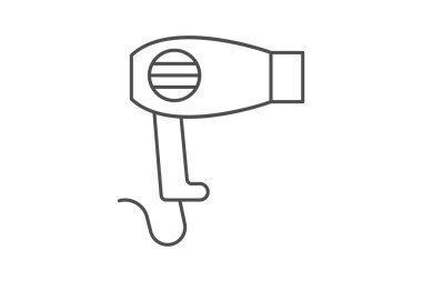 Akıllı Saç fırçası, vektör, piksel mükemmel, illüstratör dosyası