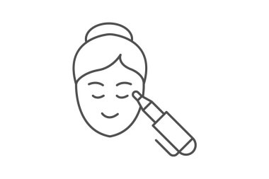 Yüz Kaldırma Bant, vektör, piksel mükemmel, illüstratör dosyası