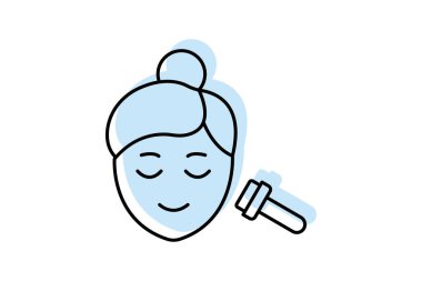 Silikon Yüz Fırçası, vektör, piksel mükemmel, illüstratör dosyası