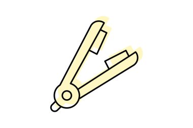 Elektrikli Makyaj Fırçası Temizleyici, vektör, piksel mükemmel, illüstratör dosyası