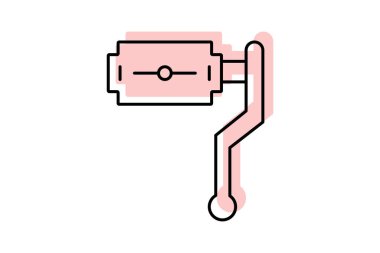 Uv Nail Kurutucu, vektör, piksel mükemmel, illüstratör dosyası