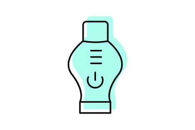 Cuticle Softener Machine, vektör, piksel mükemmel, illüstratör dosyası