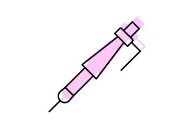 Saç büyütme lazer kapağı, vektör, piksel mükemmel, illüstratör dosyası