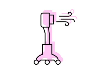 Elektrik Yüz Kaldırma Kemeri, vektör, piksel mükemmel, illüstratör dosyası