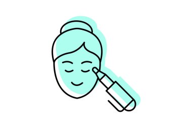 Yüz Kaldırma Bant, vektör, piksel mükemmel, illüstratör dosyası