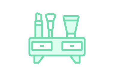 Ultrasonik yüz masajı, vektör, piksel mükemmel, illüstratör dosyası