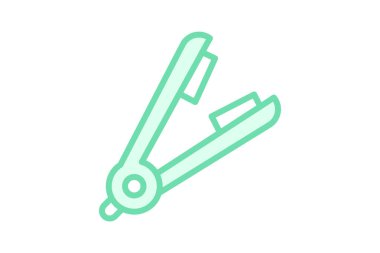 Elektrikli Makyaj Fırçası Temizleyici, vektör, piksel mükemmel, illüstratör dosyası