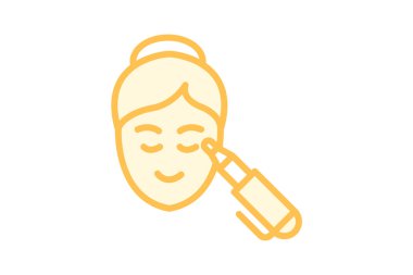 Yüz Kaldırma Bant, vektör, piksel mükemmel, illüstratör dosyası